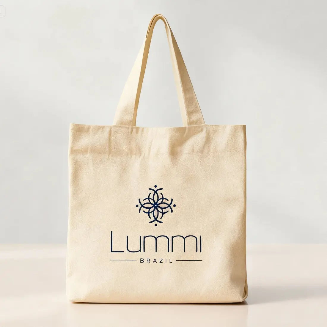 Lummi Brazil tote bag, front view