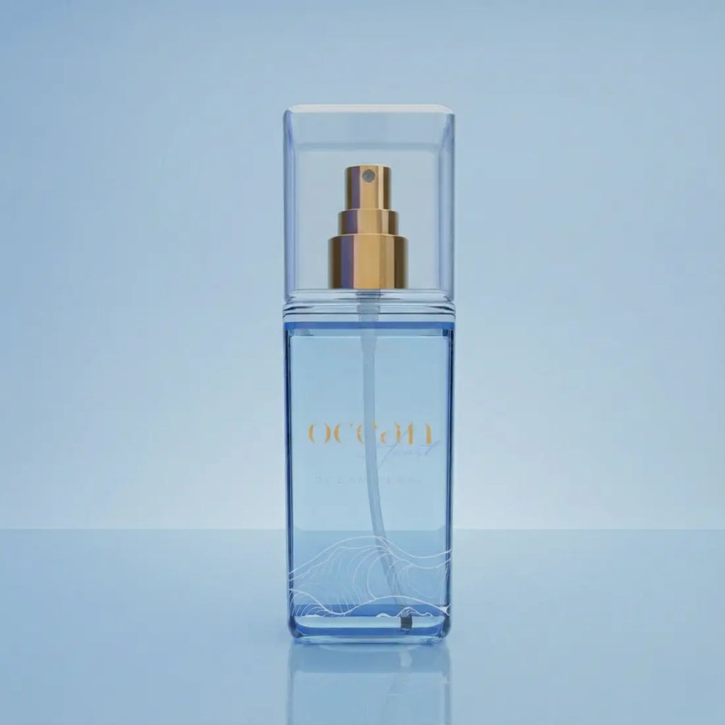 Body Splash Ocean Heart bottle